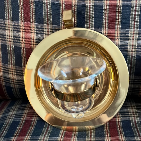 PartyLite Accents Partylite Brass Ships Bell Candle Holder Poshmark